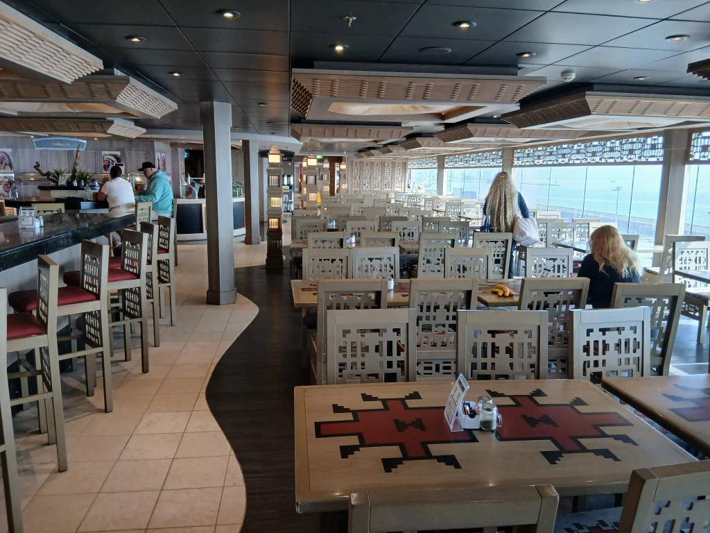 Le buffet du MSC Divina