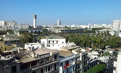 Le centre de Casablanca