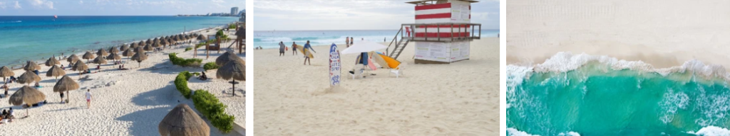 Cancun beaches Delfines 3