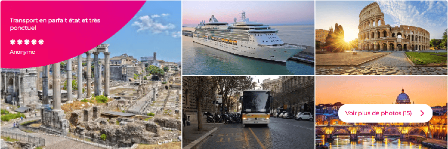 Civitavecchia cruise port excursions Ticket – Shuttle → Rome