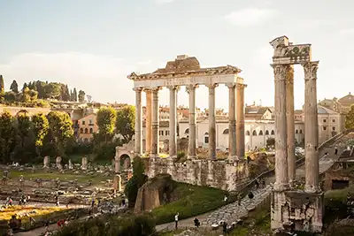 Cruise stopover in Rome colosseum 1