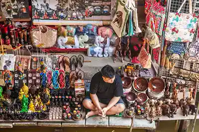 Damnoen Saduak marché bangkok mtt