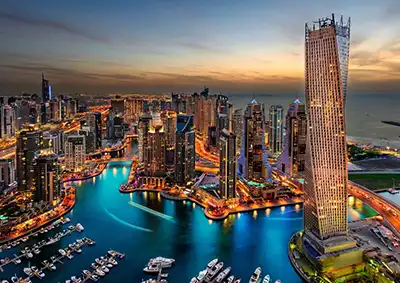 Dubaï marina