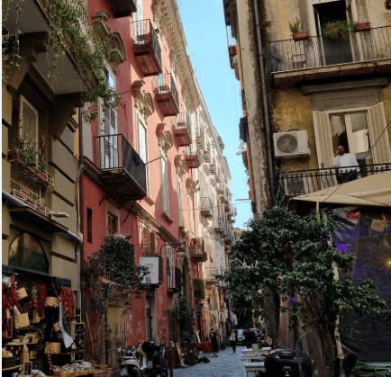 Escale croisière à Naples