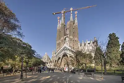 Escala de crucero Barcelona-Sagrada-Familia