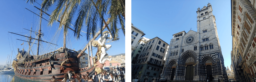 Escala de crucero en Génova