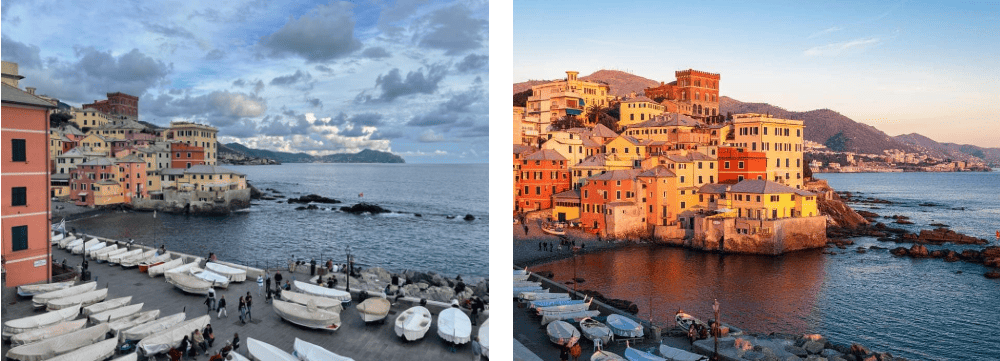 Escala de crucero en Génova