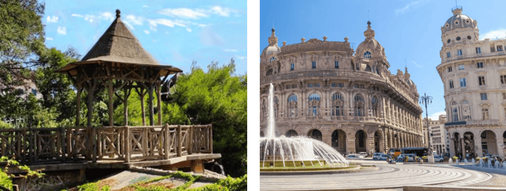 Escala de crucero en Génova