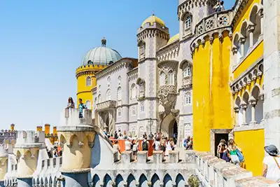 Escala de crucero en Lisboa palacio de Sintra 