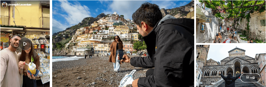 Escala de crucero en Nápoles Excursión desde Nápoles - Sorrento, Positano y Amalfi