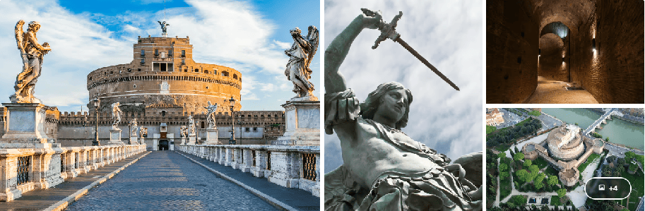 Escala de crucero en Roma Entrada - Castel Sant’Angelo
