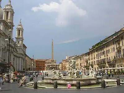 Escala de crucero en Roma Piazza Navona