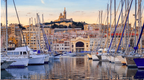 Escale de croisière à Marseille