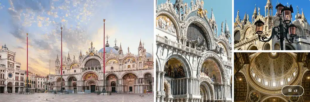 Venice Cruise Stop St. Mark’s Basilica Ticket