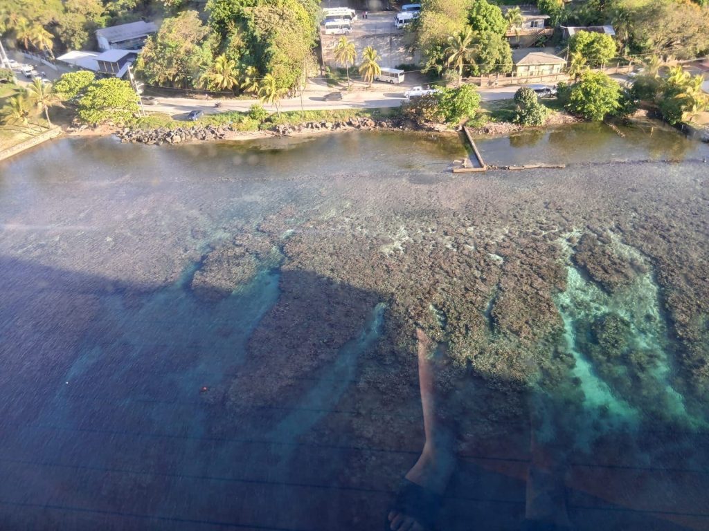 Escale croisière à Roatan (Honduras) : vu du bateau