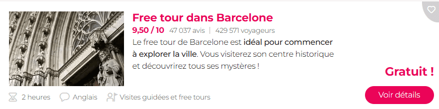Escale croisière à Barcelone