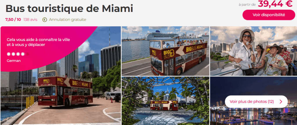 Escale croisière à Miami