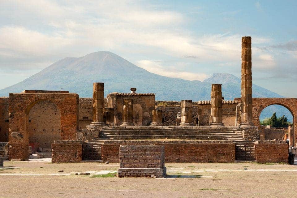 Escales croisière à Naples Pompeï