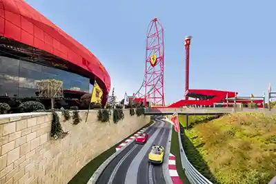 Visiter PortAventura: guide complet Ferrari Land