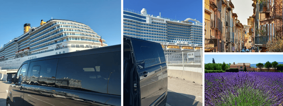 Flughafentransfer Marseille hafen kreuzfahrt