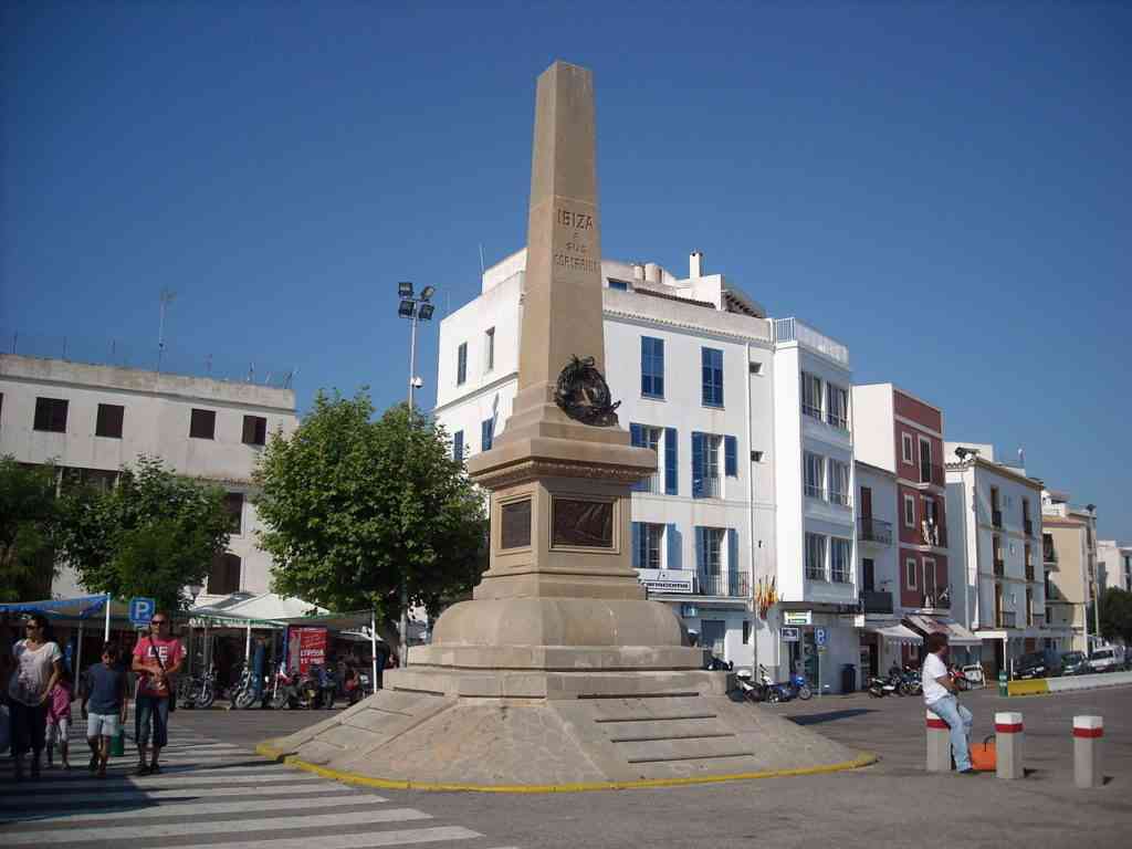 Le monument dédié aux Corsaires
ibiza