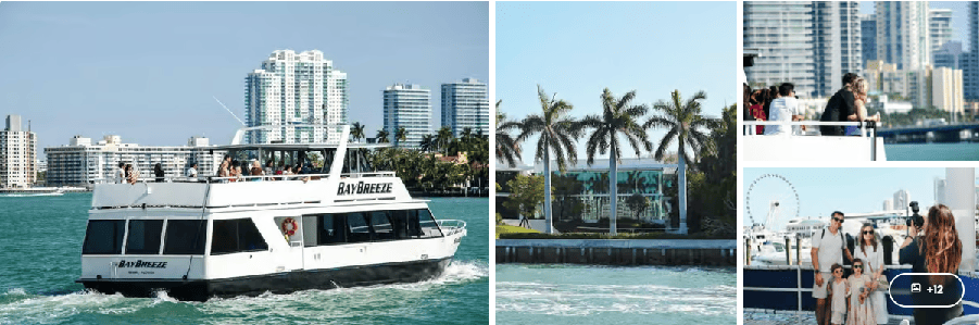 Kreuzfahrt-Stopp in Miami Bootstour zu den Villen der Stars