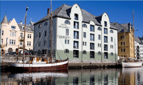 Kreuzfahrtstopp in Ålesund