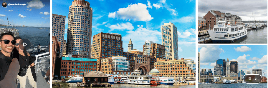 Kreuzfahrtstopp in Boston Historische Stadtrundfahrt per Boot - City Cruises