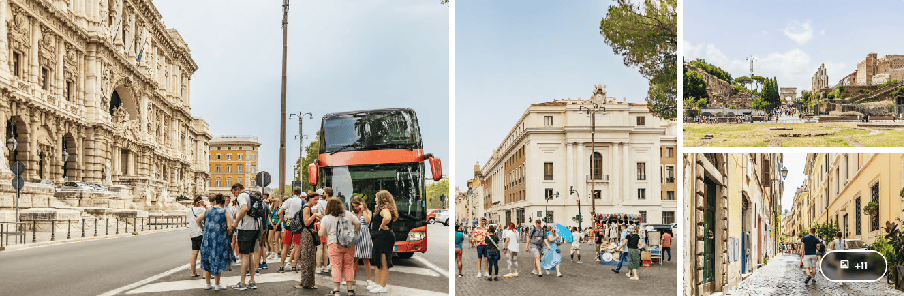 Kreuzfahrtstopp in Civitavecchia Ticket - Shuttle → Rom