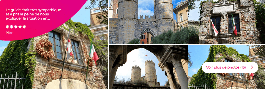 Kreuzfahrtstopp in Genua Haus von Christoph Kolumbus