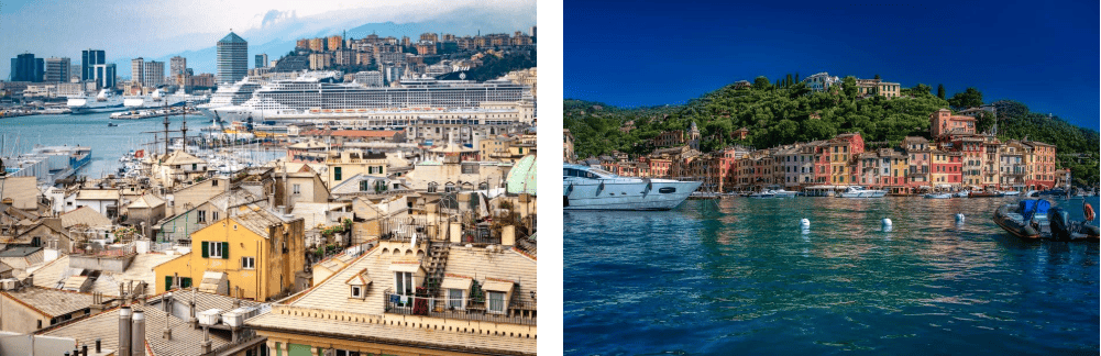 Kreuzfahrtstopp in Genua Walbeobachtung