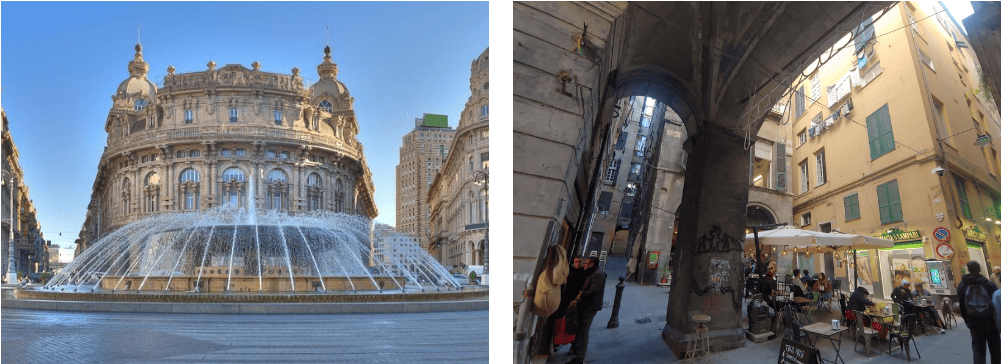 Kreuzfahrtstopp in Genua