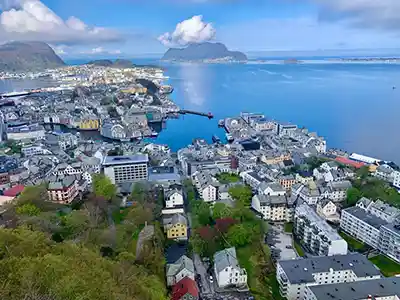 Kreuzfahrtstopps in den Fjorden