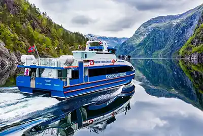 Kreuzfahrtstopps in den Fjorden