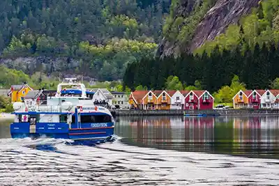 Kreuzfahrtstopps in den Fjorden