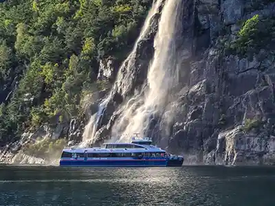 Kreuzfahrtstopps in den Fjorden