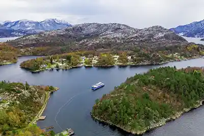 Kreuzfahrtstopps in den Fjorden