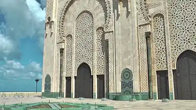 La Mosquée Hassan II à Casablanca