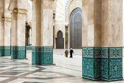 La Mosquée Hassan II à Casablanca