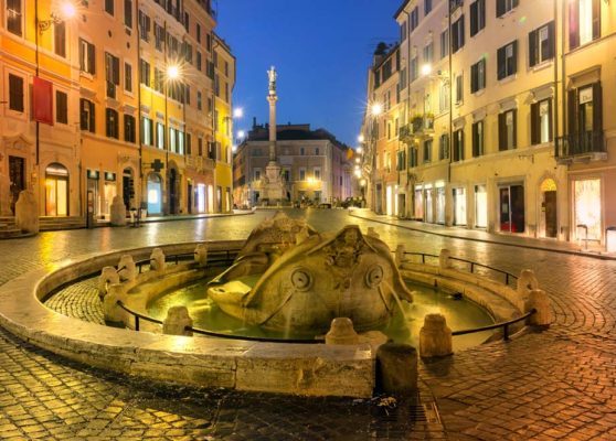 Visiting Rome and the Vatican The Piazza di Spagna