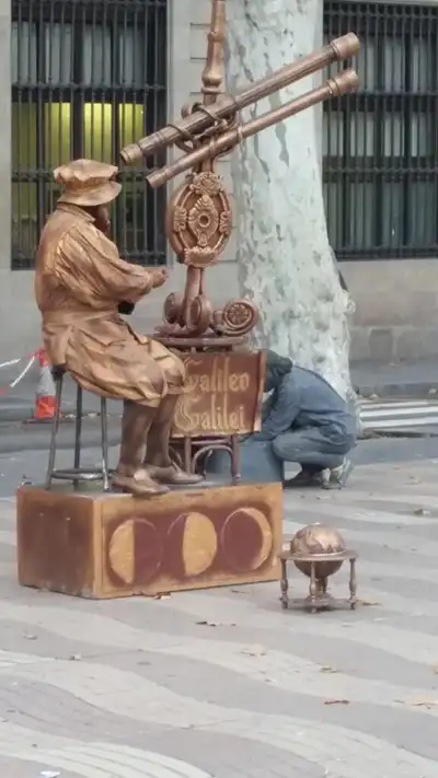 Las Ramblas et ses Artistes 1