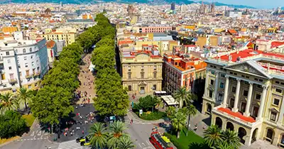 Las Ramblas et ses Artistes 1