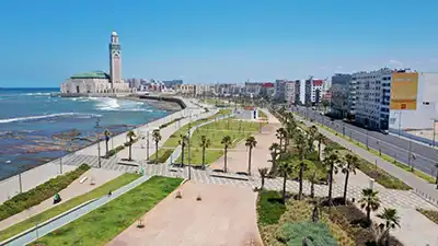 Le centre de Casablanca
