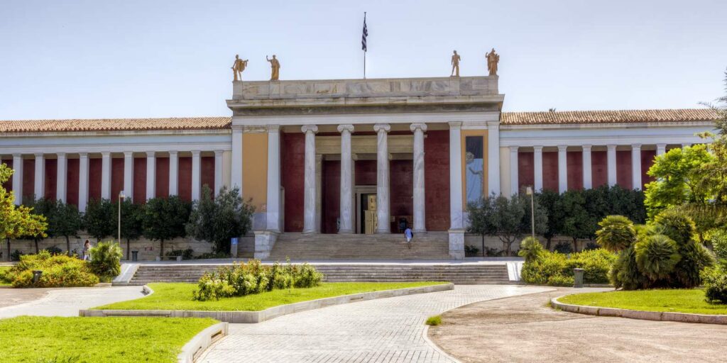 Le musée national d'archéologie athenes