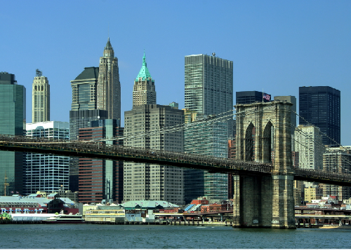 Voir le pont de Brooklyn mtt