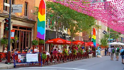 Le village gai de Montréal 1