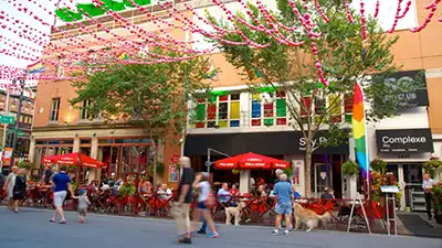 Le village gai de Montréal 1