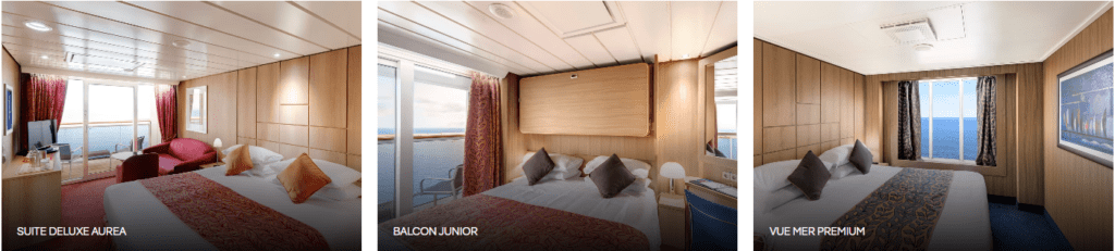 MSC Sinfonia cabins