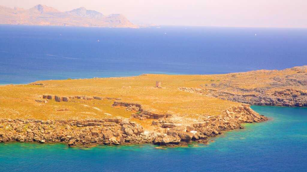 Plage de Lindos à Rhodes 1