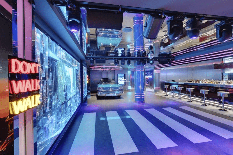 MSC Seaside's nightclub